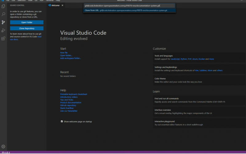 Fichier:Écran Visual Studio Code.png