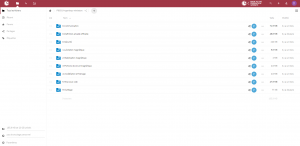 Interface Nextcloud